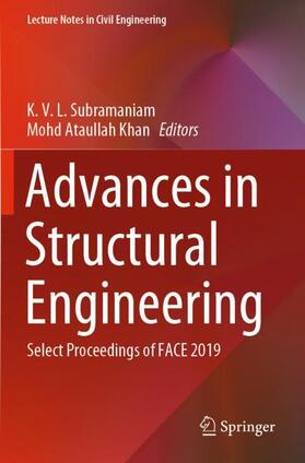 Khan / Subramaniam |  Advances in Structural Engineering | Buch |  Sack Fachmedien