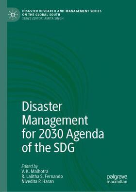 Malhotra / Haran / Fernando |  Disaster Management for 2030 Agenda of the SDG | Buch |  Sack Fachmedien