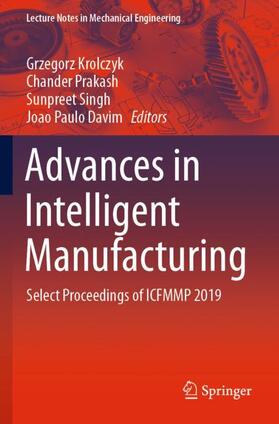 Krolczyk / Davim / Prakash |  Advances in Intelligent Manufacturing | Buch |  Sack Fachmedien