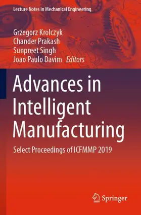 Krolczyk / Davim / Prakash |  Advances in Intelligent Manufacturing | Buch |  Sack Fachmedien