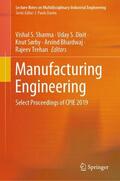 Sharma / Dixit / Trehan |  Manufacturing Engineering | Buch |  Sack Fachmedien