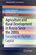 Baldanov / Furuzawa / Kiminami |  Agriculture and Rural Development in Russia Since the 2000s | Buch |  Sack Fachmedien