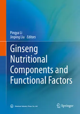 Li / Liu |  Ginseng Nutritional Components and Functional Factors | eBook | Sack Fachmedien