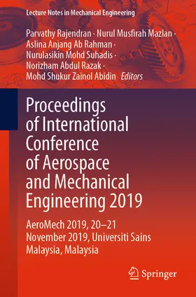 Rajendran / Mazlan / Rahman | Proceedings of International Conference of Aerospace and Mechanical Engineering 2019 | E-Book | sack.de