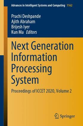 Deshpande / Ma / Abraham |  Next Generation Information Processing System | Buch |  Sack Fachmedien