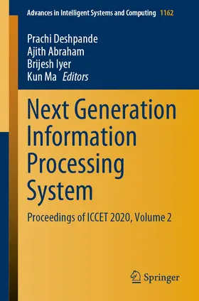 Deshpande / Abraham / Iyer |  Next Generation Information Processing System | eBook | Sack Fachmedien