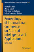 Bansal / Tushir / Balas |  Proceedings of International Conference on Artificial Intelligence and Applications | eBook | Sack Fachmedien