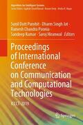 Purohit / Singh Jat / Hiranwal |  Proceedings of International Conference on Communication and Computational Technologies | Buch |  Sack Fachmedien