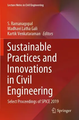 Ramanagopal / Venkataraman / Gali |  Sustainable Practices and Innovations in Civil Engineering | Buch |  Sack Fachmedien