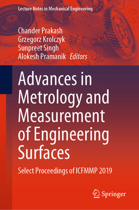 Prakash / Krolczyk / Singh |  Advances in Metrology and Measurement of Engineering Surfaces | eBook | Sack Fachmedien