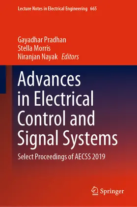 Pradhan / Morris / Nayak | Advances in Electrical Control and Signal Systems | E-Book | sack.de