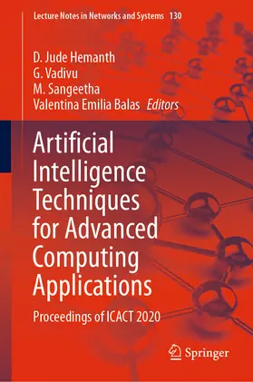 Hemanth / Vadivu / Sangeetha | Artificial Intelligence Techniques for Advanced Computing Applications | E-Book | sack.de