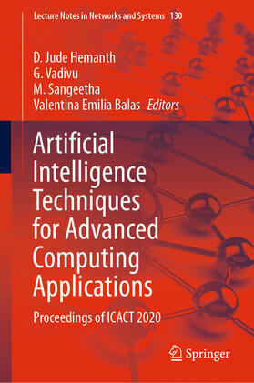 Hemanth / Vadivu / Sangeetha | Artificial Intelligence Techniques for Advanced Computing Applications | E-Book | sack.de