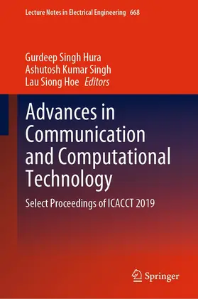 Hura / Singh / Siong Hoe | Advances in Communication and Computational Technology | E-Book | sack.de