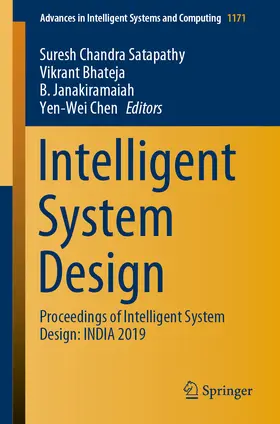 Satapathy / Bhateja / Janakiramaiah | Intelligent System Design | E-Book | sack.de