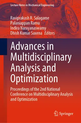 Salagame / Ramu / Narayanaswamy | Advances in Multidisciplinary Analysis and Optimization | E-Book | sack.de