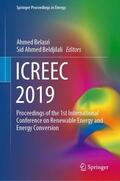 Beldjilali / Belasri |  ICREEC 2019 | Buch |  Sack Fachmedien