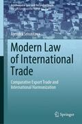 Srivastava |  Modern Law of International Trade | Buch |  Sack Fachmedien