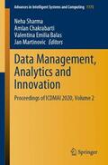Sharma / Martinovic / Chakrabarti |  Data Management, Analytics and Innovation | Buch |  Sack Fachmedien
