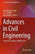 Singh / Kurian / Sudheer |  Advances in Civil Engineering | Buch |  Sack Fachmedien