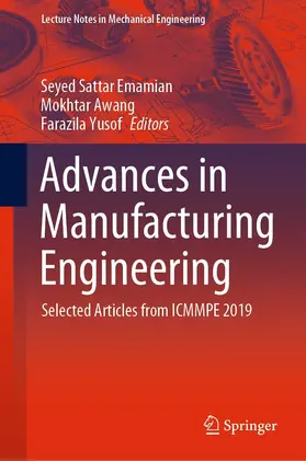 Emamian / Awang / Yusof | Advances in Manufacturing Engineering | E-Book | sack.de