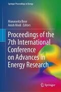 Modi / Bose |  Proceedings of the 7th International Conference on Advances in Energy Research | Buch |  Sack Fachmedien