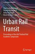 Weerawat / Marinov / Kirawanich |  Urban Rail Transit | Buch |  Sack Fachmedien