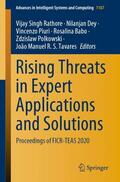 Rathore / Dey / Tavares |  Rising Threats in Expert Applications and Solutions | Buch |  Sack Fachmedien