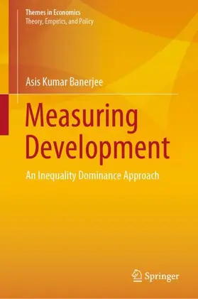 Banerjee | Measuring Development | Buch | 978-981-15-6160-3 | sack.de