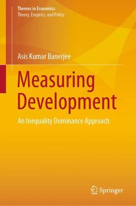 Banerjee | Measuring Development | Buch | 978-981-1561-60-3 | sack.de