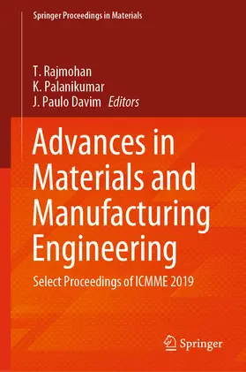 Rajmohan / Palanikumar / Davim |  Advances in Materials and Manufacturing Engineering | eBook | Sack Fachmedien