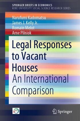 Kadomatsu / Pilniok / Kelly Jr. | Legal Responses to Vacant Houses | Buch | 978-981-1566-40-0 | sack.de