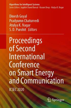 Goyal / Chaturvedi / Nagar |  Proceedings of Second International Conference on Smart Energy and Communication | eBook | Sack Fachmedien