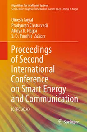 Goyal / Chaturvedi / Nagar |  Proceedings of Second International Conference on Smart Energy and Communication | eBook | Sack Fachmedien