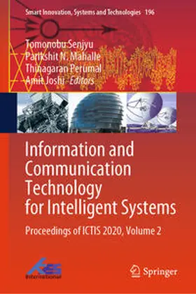 Senjyu / Mahalle / Perumal | Information and Communication Technology for Intelligent Systems | E-Book | sack.de