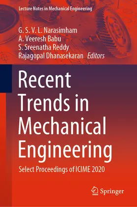Narasimham / Babu / Reddy | Recent Trends in Mechanical Engineering | E-Book | sack.de