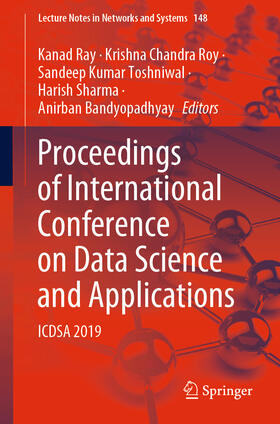Ray / Roy / Toshniwal |  Proceedings of International Conference on Data Science and Applications | eBook | Sack Fachmedien