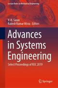 Misra / Saran |  Advances in Systems Engineering | Buch |  Sack Fachmedien
