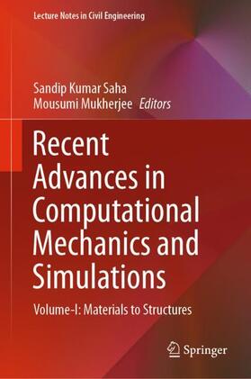 Mukherjee / Saha |  Recent Advances in Computational Mechanics and Simulations | Buch |  Sack Fachmedien