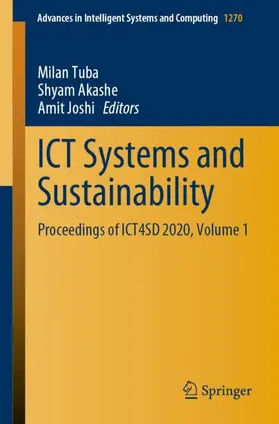 Tuba / Joshi / Akashe |  ICT Systems and Sustainability | Buch |  Sack Fachmedien