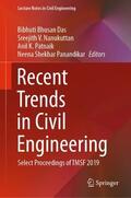 Das / Panandikar / Nanukuttan |  Recent Trends in Civil Engineering | Buch |  Sack Fachmedien