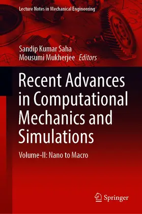 Saha / Mukherjee |  Recent Advances in Computational Mechanics and Simulations | eBook | Sack Fachmedien