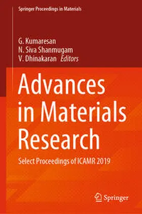 Kumaresan / Dhinakaran / Shanmugam | Advances in Materials Research | Buch | 978-981-15-8318-6 | sack.de
