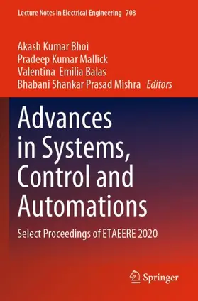 Bhoi / Mishra / Mallick |  Advances in Systems, Control and Automations | Buch |  Sack Fachmedien