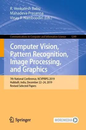 Babu / Namboodiri / Prasanna |  Computer Vision, Pattern Recognition, Image Processing, and Graphics | Buch |  Sack Fachmedien