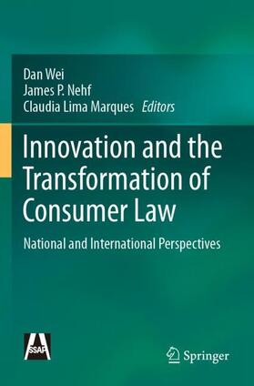 Wei / Marques / Nehf | Innovation and the Transformation of Consumer Law | Buch | 978-981-1589-50-8 | sack.de