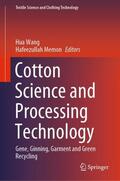 Memon / Wang |  Cotton Science and Processing Technology | Buch |  Sack Fachmedien