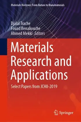 Trache / Mekki / Benaliouche |  Materials Research and Applications | Buch |  Sack Fachmedien