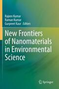 Kumar / Kaur |  New Frontiers of Nanomaterials in Environmental Science | Buch |  Sack Fachmedien