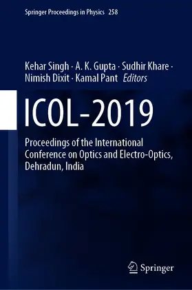 Singh / Gupta / Khare |  ICOL-2019 | eBook | Sack Fachmedien